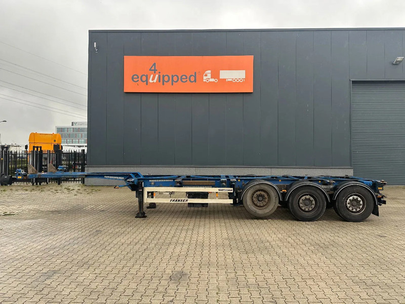 Van Hool 40FT HC-chassis, DISCBRAKES, liftaxle, extendable - Container transporter/ Swap body semi-trailer: picture 2 Van Hool 40FT HC-chassis, DISCBRAKES, liftaxle, extendable - Container transporter/ Swap body semi-trailer: picture 2
