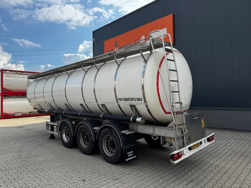 Van Hool FOOD / RVS chassis / empty weight 5.860kg / 29.500L / 1-COMP / 1 -BAFFLE / DISC / NL / APK - Tank semi-trailer: picture 3 Van Hool FOOD / RVS chassis / empty weight 5.860kg / 29.500L / 1-COMP / 1 -BAFFLE / DISC / NL / APK - Tank semi-trailer: picture 3