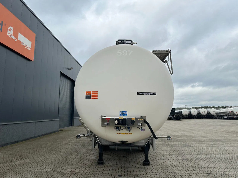 Tank semi-trailer for transportation of food Van Hool FOOD / RVS chassis / empty weight: 5.860kg / 29.500L / 1-comp.+ 1 baffel / discbrakes / NL / APK: 05/2026: picture 10