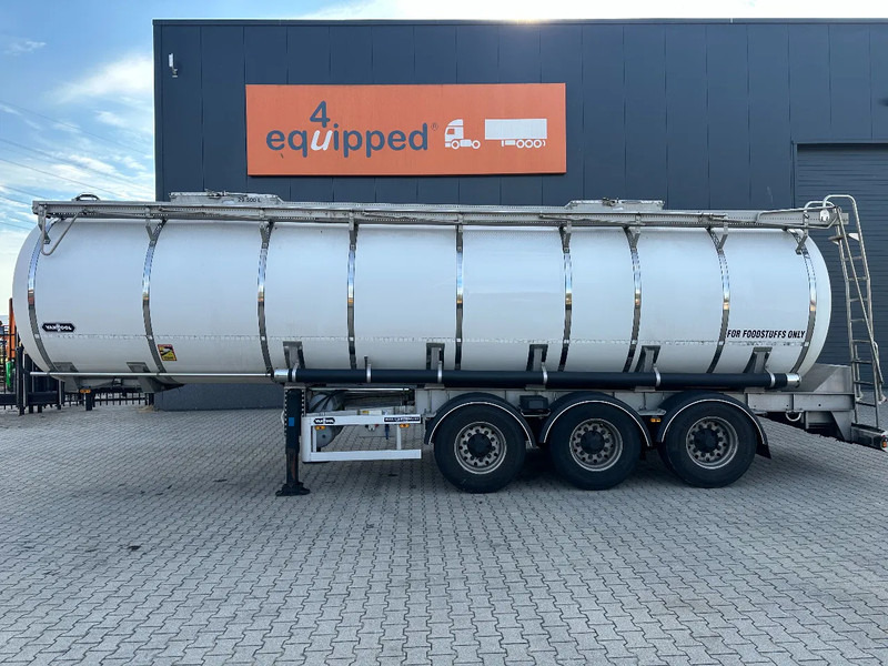 Van Hool LEBENSMITTEL / RVS Rahmen / Leergewicht: 5.860kg / 29.500L / 1-Kammer+ 1 Schwallwand / Scheibebremse / NL / APK - Tank semi-trailer: picture 2 Van Hool LEBENSMITTEL / RVS Rahmen / Leergewicht: 5.860kg / 29.500L / 1-Kammer+ 1 Schwallwand / Scheibebremse / NL / APK - Tank semi-trailer: picture 2