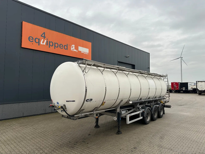 Van Hool LEVENSMIDDELEN / 39.000L / 3-KAMMER / INOX / NL-Auflieger / APK: 04/202 - Tank semi-trailer: picture 1 Van Hool LEVENSMIDDELEN / 39.000L / 3-KAMMER / INOX / NL-Auflieger / APK: 04/202 - Tank semi-trailer: picture 1