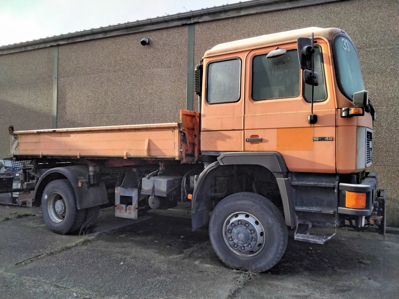 MAN 19.342 FAK 4x4 - Tipper: picture 1 MAN 19.342 FAK 4x4 - Tipper: picture 1