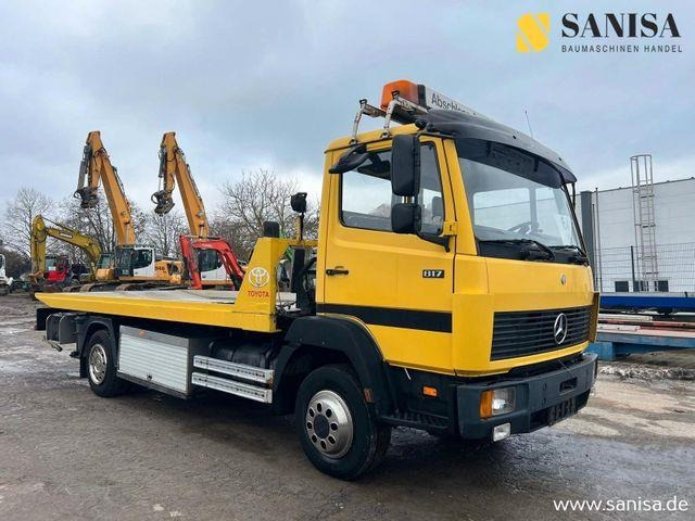 Mercedes-Benz 817 L/Schiebeplateau/Hubbrille/Seilwinde - Tow truck: picture 1 Mercedes-Benz 817 L/Schiebeplateau/Hubbrille/Seilwinde - Tow truck: picture 1