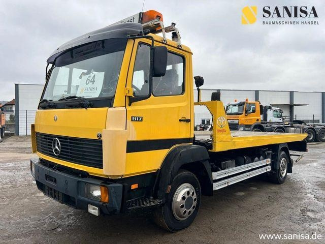 Mercedes-Benz 817 L/Schiebeplateau/Hubbrille/Seilwinde - Tow truck: picture 4 Mercedes-Benz 817 L/Schiebeplateau/Hubbrille/Seilwinde - Tow truck: picture 4