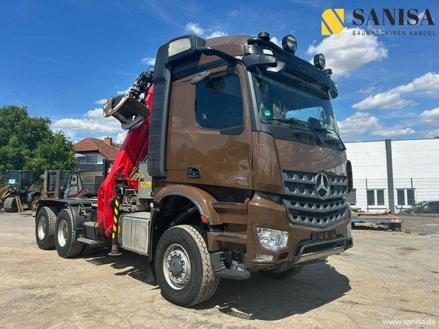 Mercedes-Benz Arocs 3351/6x6/Palfinger Epolsion S260/Langholz - Tractor unit: picture 2 Mercedes-Benz Arocs 3351/6x6/Palfinger Epolsion S260/Langholz - Tractor unit: picture 2