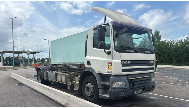 Hook lift truck DAF CF 85.410 - 19T HOOKLIFT / ABROLLKIPPER / GANCHO - MANUAL ZF - A/C - GOOD CONDITION: picture 1