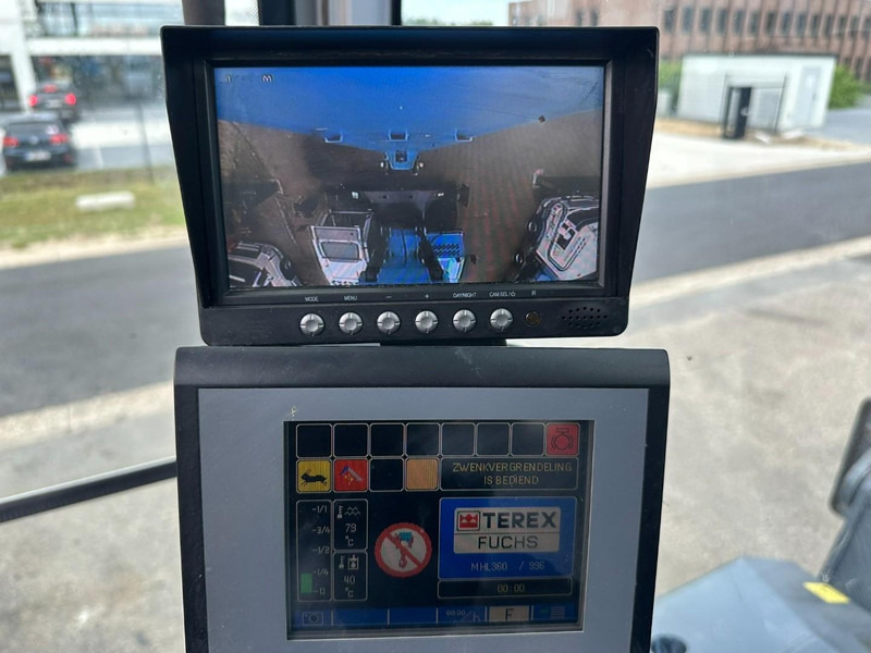 Waste/ Industry handler Fuchs TEREX MHL 360 OVERSLAGKRAAN / MATERIAL HANDLER / UMSCHLAGBAGGER - TOP ZUSTAND: picture 16