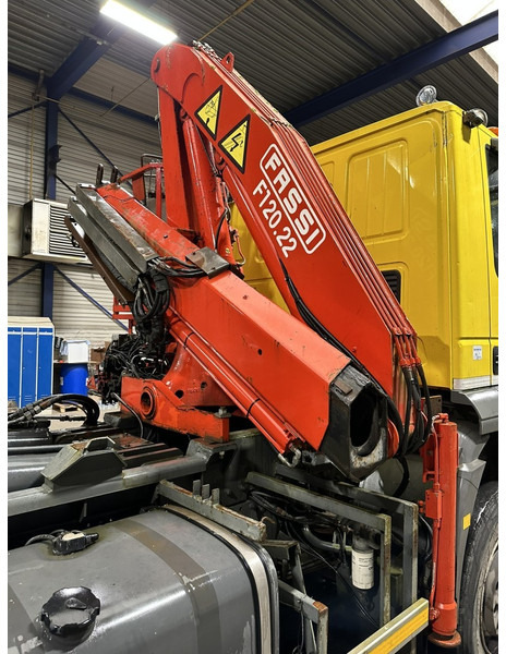 Hook lift truck, Crane truck Iveco TRAKKER 350 6x4 HOOKLIFT + CRANE FASSI F120.22 (5/6 F) - *342.000km* - STEEL SPRING / BIG AXLES - AS TRONIC AUTOMATIC GEARBOX: picture 9