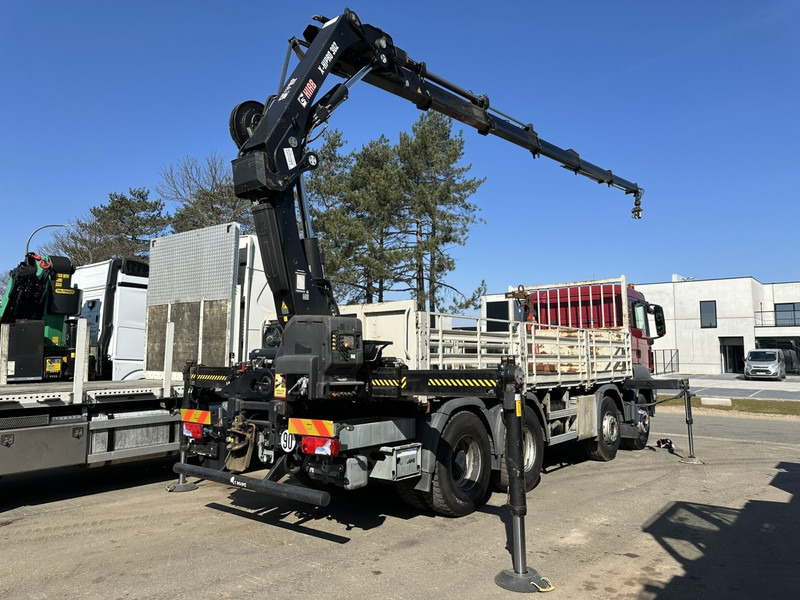 Dropside/ Flatbed truck, Crane truck MAN TGS 35.420 8x4 + CRANE HIAB X-HIPRO 302 EP-5 - 192.000km - ROTATOR - 5/6 F - PLATFORM 6m55 - AIR SUSPENSION - TUV 06/2025 - TOP CONDITION: picture 20