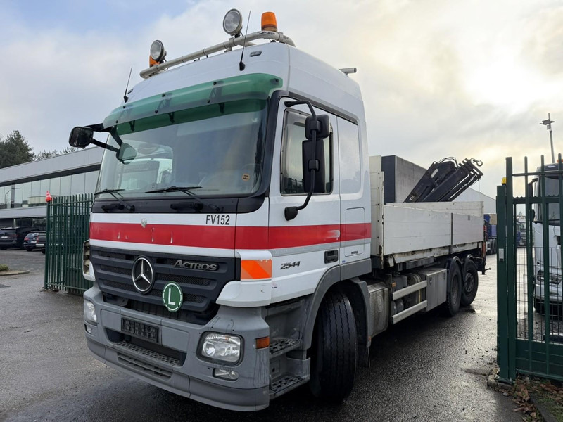 Mercedes-Benz ACTROS 2544 6x2 MP2 PRITSCHE + KRAN ATLAS 165.2E (3x HYDR) - RADIO - *FULL AIR* - LIFT + STEERING AXLE - *299.000km* - PLATFORM 6m50 - Dropside/ Flatbed truck, Crane truck: picture 3 Mercedes-Benz ACTROS 2544 6x2 MP2 PRITSCHE + KRAN ATLAS 165.2E (3x HYDR) - RADIO - *FULL AIR* - LIFT + STEERING AXLE - *299.000km* - PLATFORM 6m50 - Dropside/ Flatbed truck, Crane truck: picture 3