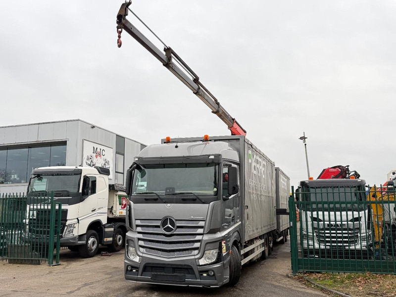 Mercedes-Benz ACTROS 2645 6x2 105m³ JUMBO + CRANE PALFINGER PK19001 (4x) - RETARDER - RADIO - *FULL AIR* - FRIGO - EURO 6 - SAF AS - BELGIAN TRUCK - Crane truck: picture 4 Mercedes-Benz ACTROS 2645 6x2 105m³ JUMBO + CRANE PALFINGER PK19001 (4x) - RETARDER - RADIO - *FULL AIR* - FRIGO - EURO 6 - SAF AS - BELGIAN TRUCK - Crane truck: picture 4