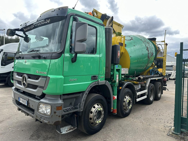 Mercedes-Benz ACTROS 3241 8x4 PUMI PM M 21-3 (21m) Putzmeister - *238.000km* / 1586H - EPS - BLADVERING / NAAFREDUCTIE - Concrete mixer truck: picture 3 Mercedes-Benz ACTROS 3241 8x4 PUMI PM M 21-3 (21m) Putzmeister - *238.000km* / 1586H - EPS - BLADVERING / NAAFREDUCTIE - Concrete mixer truck: picture 3
