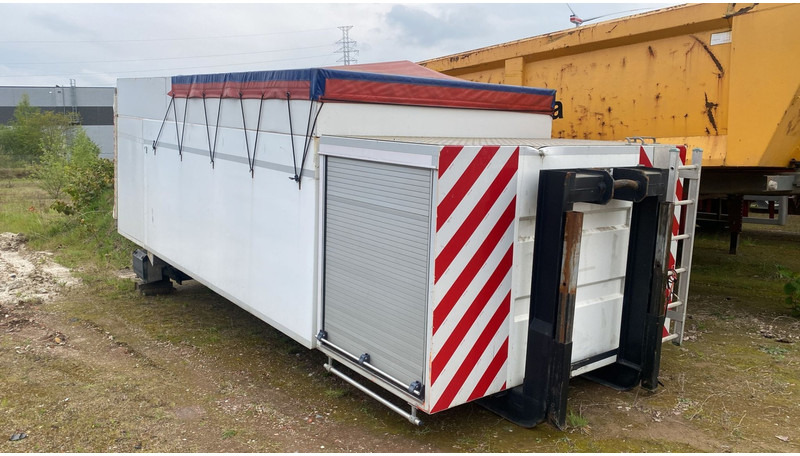 Onbekend MATERIAAL AFZETCONTAINER / STORAGE ROLL-OFF TIPPER + D'HOLLANDIA LAADKLEP / TAILLIFT / LBW - Hook lift/ Skip loader system: picture 1 Onbekend MATERIAAL AFZETCONTAINER / STORAGE ROLL-OFF TIPPER + D'HOLLANDIA LAADKLEP / TAILLIFT / LBW - Hook lift/ Skip loader system: picture 1
