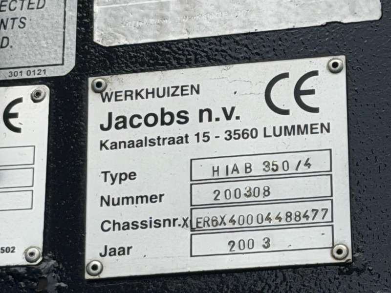 Scania 164L-480 V8 6x4 + CRANE HIAB 350-4 + JIB 90-4 - *TOP CONDITION* - ROTATOR - RADIO - RETARDER - STEEL SPRING / HUB REDUCTION - BE TRUCK - Crane truck: picture 5 Scania 164L-480 V8 6x4 + CRANE HIAB 350-4 + JIB 90-4 - *TOP CONDITION* - ROTATOR - RADIO - RETARDER - STEEL SPRING / HUB REDUCTION - BE TRUCK - Crane truck: picture 5