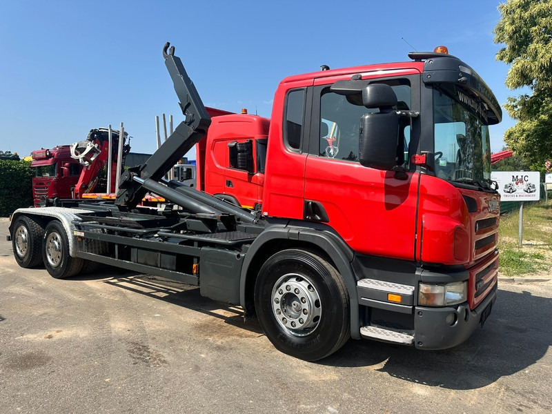 Scania P380 6x4 HOOKLIFT HIAB 25T - 6100mm - A/C - CAMERA - E4 - AIR SUSPENSION - BE TRUCK - Hook lift truck: picture 1 Scania P380 6x4 HOOKLIFT HIAB 25T - 6100mm - A/C - CAMERA - E4 - AIR SUSPENSION - BE TRUCK - Hook lift truck: picture 1