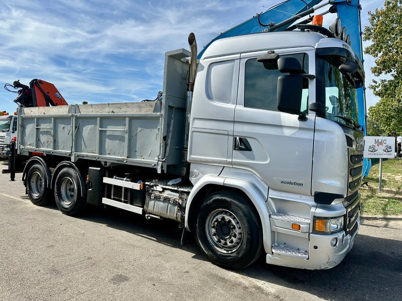 Scania R520 6x4 PRITSCHE + KRAN PALFINGER PK 15002 A - *ZSM + KIPPER* - RETARDER - *FULL AIR* - EUR 6 - BE TRUCK - Dropside/ Flatbed truck, Crane truck: picture 4 Scania R520 6x4 PRITSCHE + KRAN PALFINGER PK 15002 A - *ZSM + KIPPER* - RETARDER - *FULL AIR* - EUR 6 - BE TRUCK - Dropside/ Flatbed truck, Crane truck: picture 4