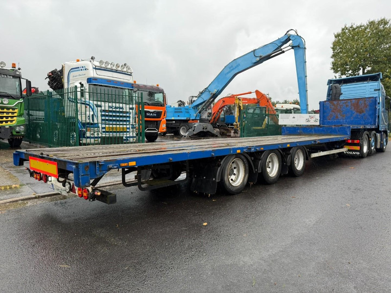 Van Hool 3-AXLES SEMI LOW LOADER - 12 TIRES - SAF - 245/70R19.5 - AIR SUSPENSION - BELGIAN PAPERS - Low loader semi-trailer: picture 5 Van Hool 3-AXLES SEMI LOW LOADER - 12 TIRES - SAF - 245/70R19.5 - AIR SUSPENSION - BELGIAN PAPERS - Low loader semi-trailer: picture 5