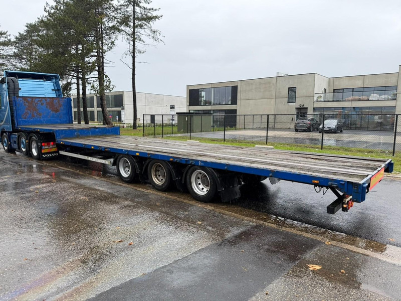 Van Hool 3-AXLES SEMI LOW LOADER - 12 TIRES - SAF - 245/70R19.5 - AIR SUSPENSION - BELGIAN PAPERS - Low loader semi-trailer: picture 3 Van Hool 3-AXLES SEMI LOW LOADER - 12 TIRES - SAF - 245/70R19.5 - AIR SUSPENSION - BELGIAN PAPERS - Low loader semi-trailer: picture 3