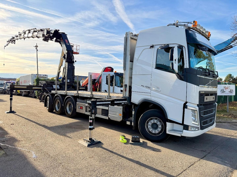 Volvo FH 420 8x4 TRIDEM + (31m!) CRANE HIAB 858 E-7 + JIB X-5 + WINCH - 114.000km - BE TRUCK - Crane truck: picture 1 Volvo FH 420 8x4 TRIDEM + (31m!) CRANE HIAB 858 E-7 + JIB X-5 + WINCH - 114.000km - BE TRUCK - Crane truck: picture 1