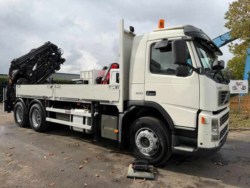 Volvo FM 300 6x4 + (25.8m!) PRITSCHE + KRAN HIAB 245 E-5 + JIB 65 X-3 + 2 ME - *228.000km* - MANUAL - A/C - EURO 3 - BELGIAN TRUCK - Dropside/ Flatbed truck, Crane truck: picture 1 Volvo FM 300 6x4 + (25.8m!) PRITSCHE + KRAN HIAB 245 E-5 + JIB 65 X-3 + 2 ME - *228.000km* - MANUAL - A/C - EURO 3 - BELGIAN TRUCK - Dropside/ Flatbed truck, Crane truck: picture 1