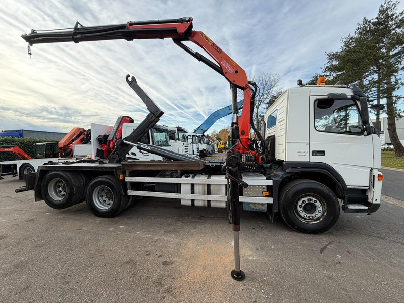 Volvo FM 400 6x2 HOOKLIFT + CRANE PALFINGER PK 15500 B (2x) - 5/6 F - MANUAL - EURO 4 - BE TRUCK - Hook lift truck, Crane truck: picture 5 Volvo FM 400 6x2 HOOKLIFT + CRANE PALFINGER PK 15500 B (2x) - 5/6 F - MANUAL - EURO 4 - BE TRUCK - Hook lift truck, Crane truck: picture 5