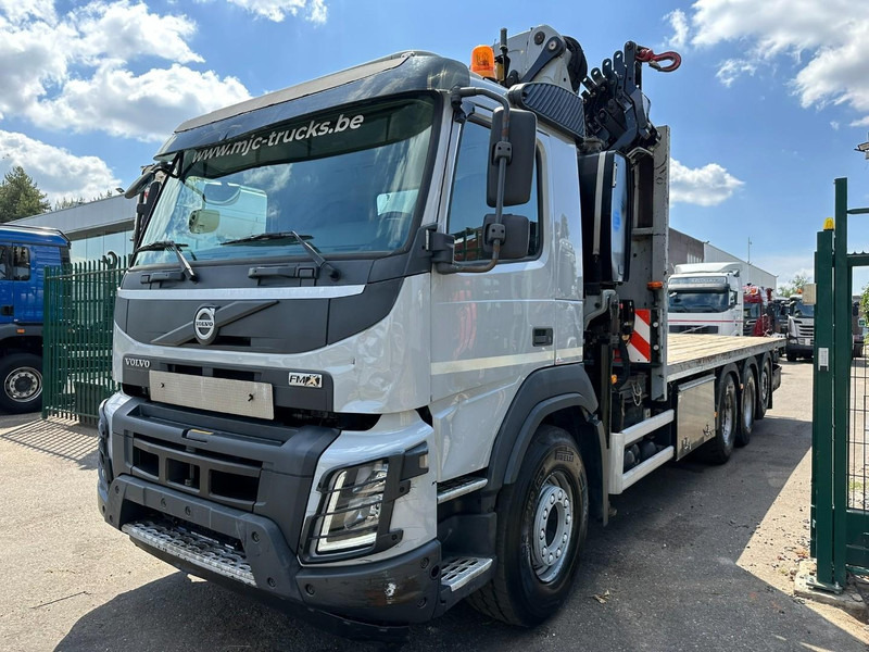 Volvo FMX 330 8x4 TRIDEM + CRANE EFFER 265 / 6S - PLATFORM 7m50 - EURO 6 - RADIO - *473.000km* - TÜV 05/2026 - BE TRUCK - Crane truck: picture 4 Volvo FMX 330 8x4 TRIDEM + CRANE EFFER 265 / 6S - PLATFORM 7m50 - EURO 6 - RADIO - *473.000km* - TÜV 05/2026 - BE TRUCK - Crane truck: picture 4