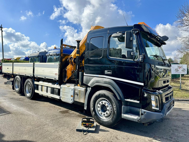 Volvo FMX 370 6x2 PLATFORM 6M35 + CRANE EFFER 215/6S -*127.000km* - LIFT AXLE - DOUBLE WHEELS - I SHIFT - EURO 6 - BE PAPERS - Crane truck: picture 2 Volvo FMX 370 6x2 PLATFORM 6M35 + CRANE EFFER 215/6S -*127.000km* - LIFT AXLE - DOUBLE WHEELS - I SHIFT - EURO 6 - BE PAPERS - Crane truck: picture 2