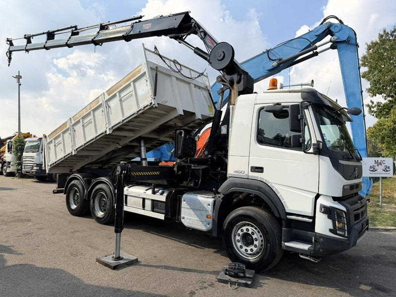 Volvo FMX 460 6x4 TIPPER + CRANE HIAB 244 E-5 HIPRO - ROTATOR - RADIO - *349.000km* - EURO 6 - 13T AXLES - BE TRUCK - Tipper, Crane truck: picture 1 Volvo FMX 460 6x4 TIPPER + CRANE HIAB 244 E-5 HIPRO - ROTATOR - RADIO - *349.000km* - EURO 6 - 13T AXLES - BE TRUCK - Tipper, Crane truck: picture 1
