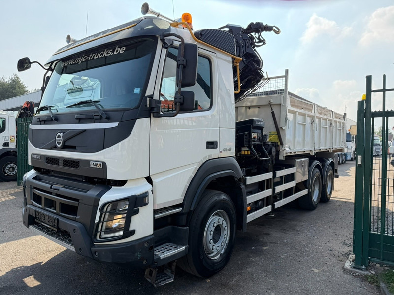 Volvo FMX 460 6x4 TIPPER + CRANE HIAB 244 E-5 HIPRO - ROTATOR - RADIO - *349.000km* - EURO 6 - 13T AXLES - BE TRUCK - Tipper, Crane truck: picture 4 Volvo FMX 460 6x4 TIPPER + CRANE HIAB 244 E-5 HIPRO - ROTATOR - RADIO - *349.000km* - EURO 6 - 13T AXLES - BE TRUCK - Tipper, Crane truck: picture 4