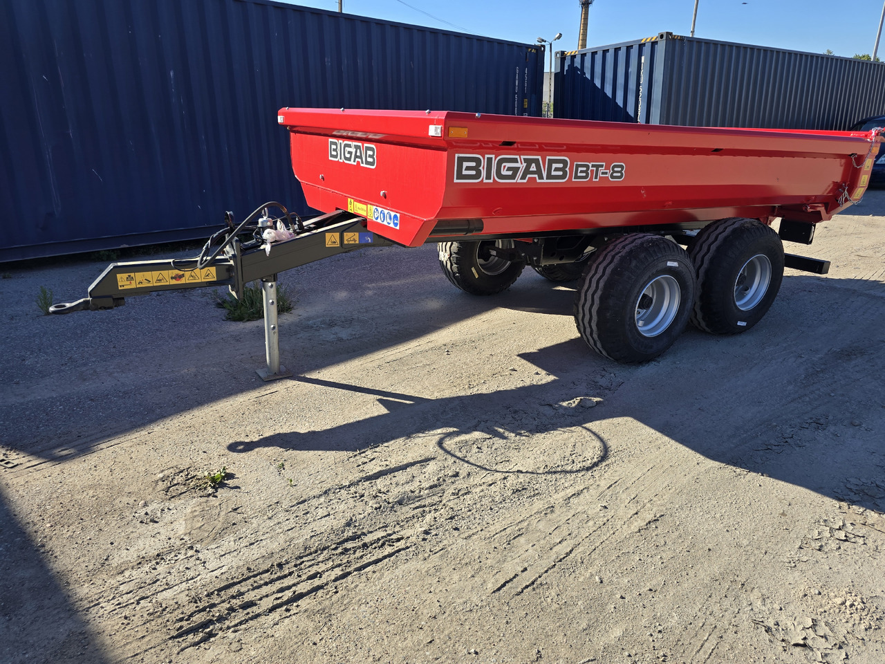 BIGAB BT-8 HARDOX - Farm tipping trailer/ Dumper: picture 4 BIGAB BT-8 HARDOX - Farm tipping trailer/ Dumper: picture 4