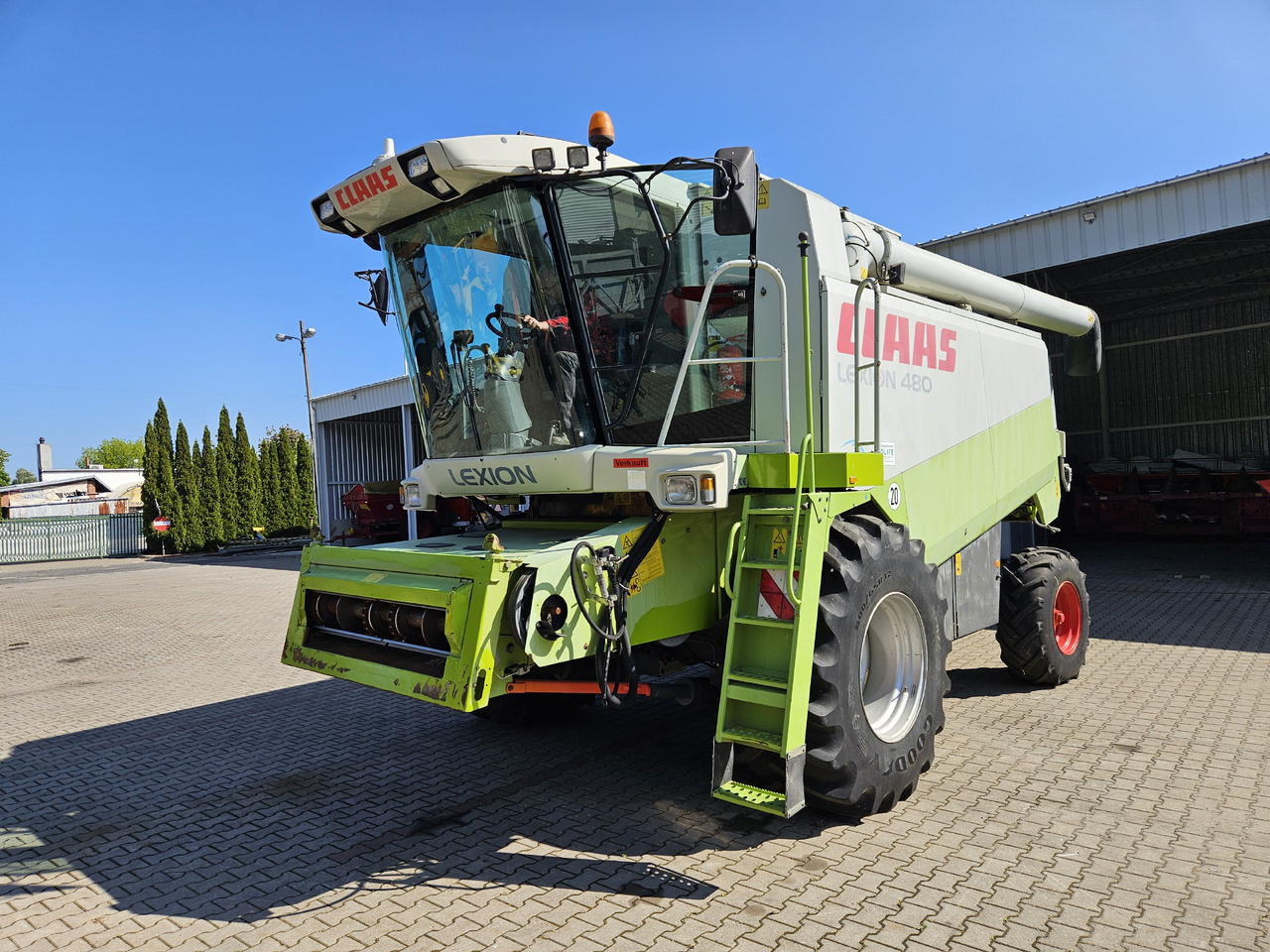 Claas Lexion 480 - Combine harvester: picture 2 Claas Lexion 480 - Combine harvester: picture 2