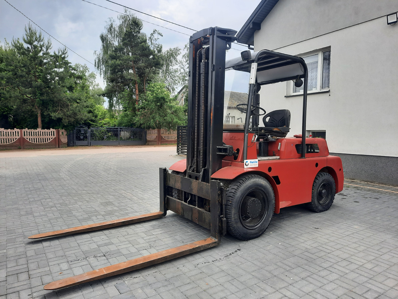 Fiat OM DI 60 - Diesel forklift: picture 3 Fiat OM DI 60 - Diesel forklift: picture 3