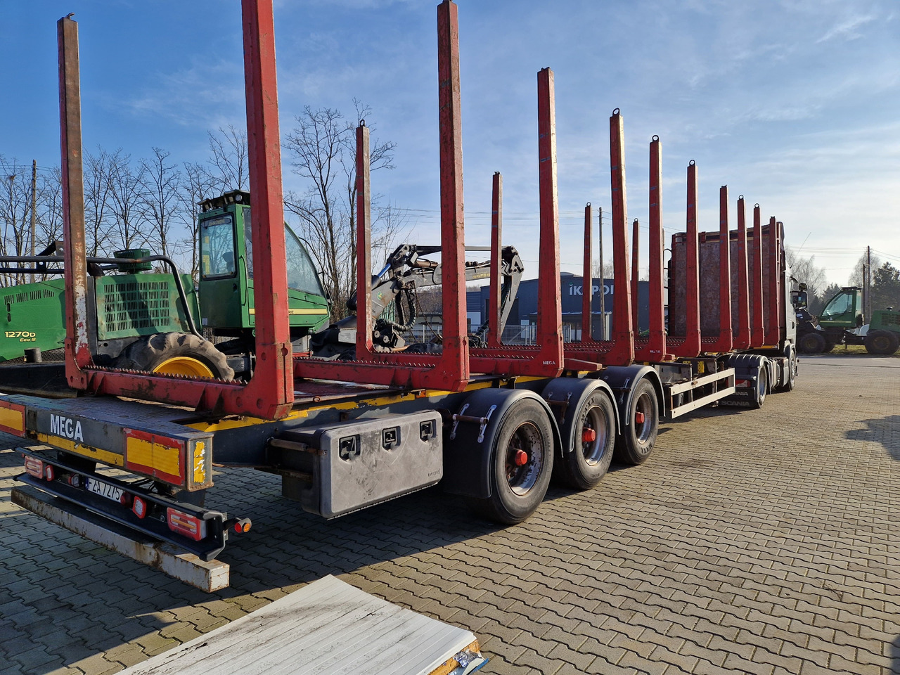 Mega MNS - Logging semi-trailer: picture 3 Mega MNS - Logging semi-trailer: picture 3