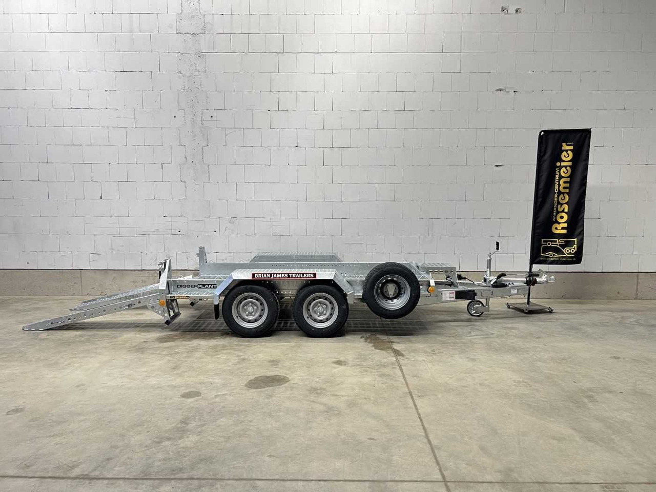 BRIAN_JAMES Digger Plant 543-2813-35-2-12 Maschinentransport - Trailer: picture 1 BRIAN_JAMES Digger Plant 543-2813-35-2-12 Maschinentransport - Trailer: picture 1