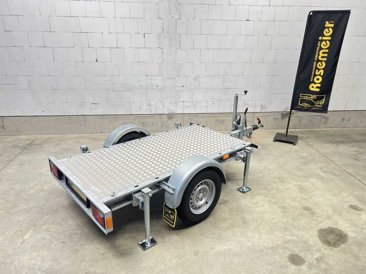 New Motorcycle trailer VEZEKO Generator 1-Achser Motorradanhänger: picture 7