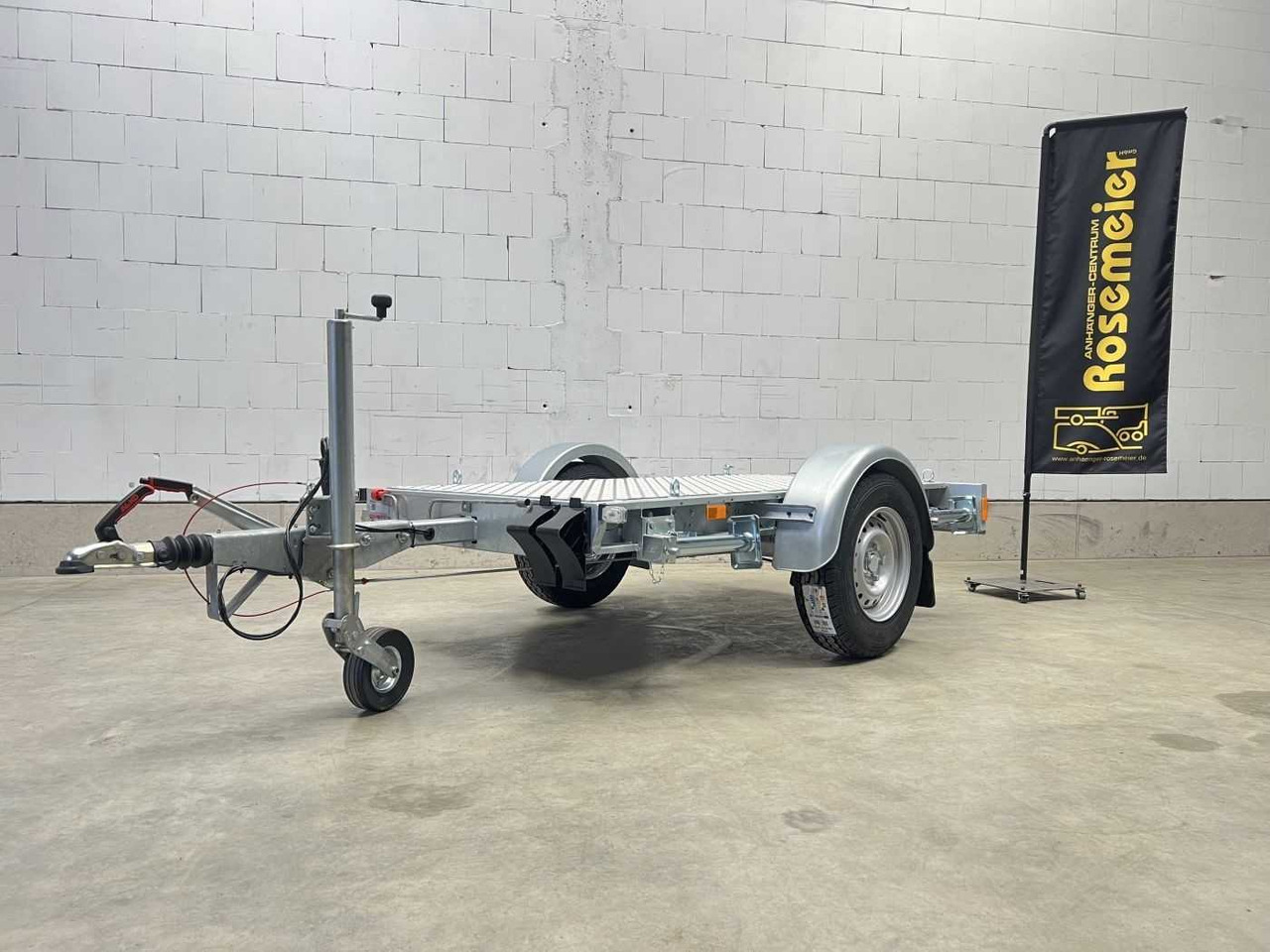 New Motorcycle trailer VEZEKO Generator 1-Achser Motorradanhänger: picture 24