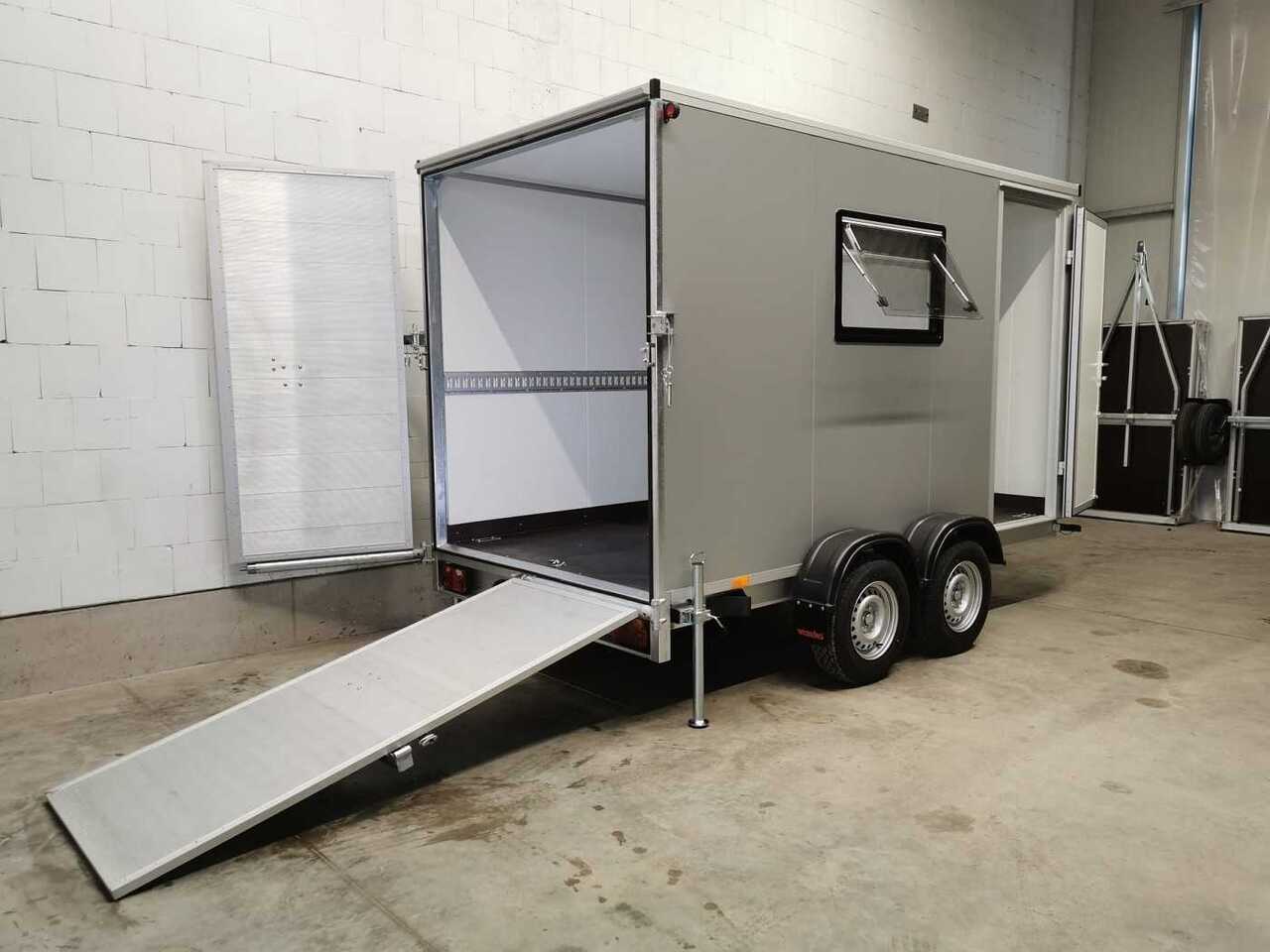 VEZEKO TK C 27.35 TKL, Tür, Fenster Kofferanhänger - Closed box trailer: picture 2 VEZEKO TK C 27.35 TKL, Tür, Fenster Kofferanhänger - Closed box trailer: picture 2