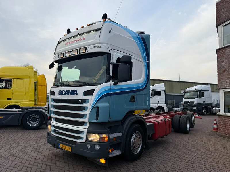 Scania R480 R480 6X2 Topline chassis / Retarder / Lift axle / euro5 / Holland Truck - Cab chassis truck: picture 2 Scania R480 R480 6X2 Topline chassis / Retarder / Lift axle / euro5 / Holland Truck - Cab chassis truck: picture 2