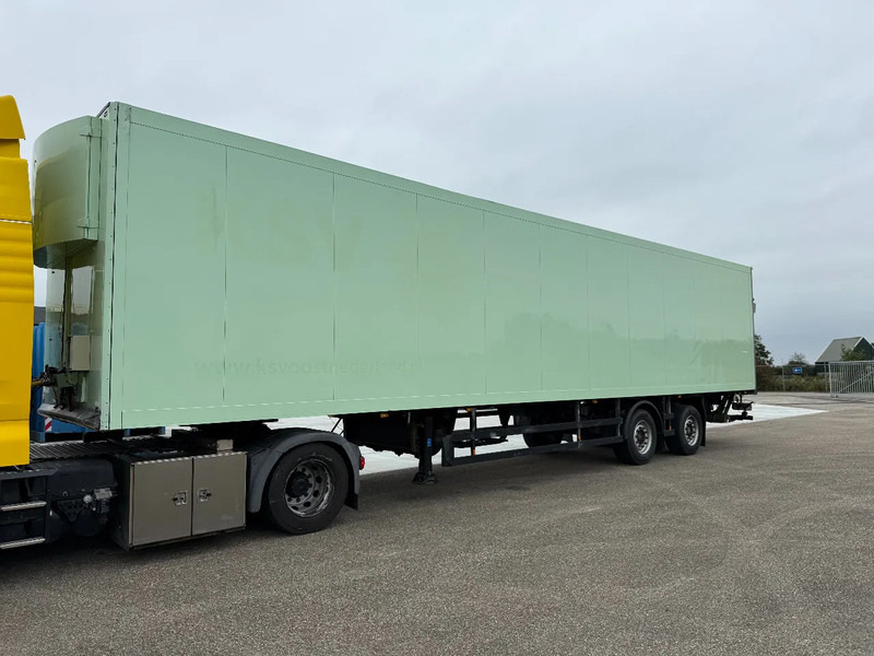 Schmitz Cargobull 2-Assige gestuurde bloemen/planten oplegger met 2 tons klep en kachel NIEUWE APK!!!!!!!!! - Refrigerator semi-trailer: picture 1 Schmitz Cargobull 2-Assige gestuurde bloemen/planten oplegger met 2 tons klep en kachel NIEUWE APK!!!!!!!!! - Refrigerator semi-trailer: picture 1