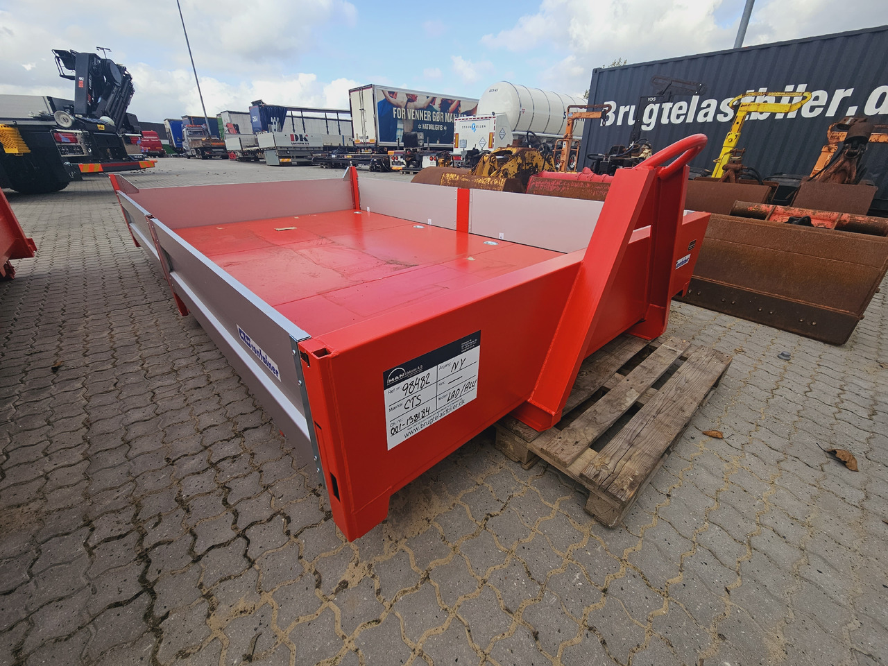 CTS Fabriksny lad m-alusider - Roll-off container: picture 1 CTS Fabriksny lad m-alusider - Roll-off container: picture 1