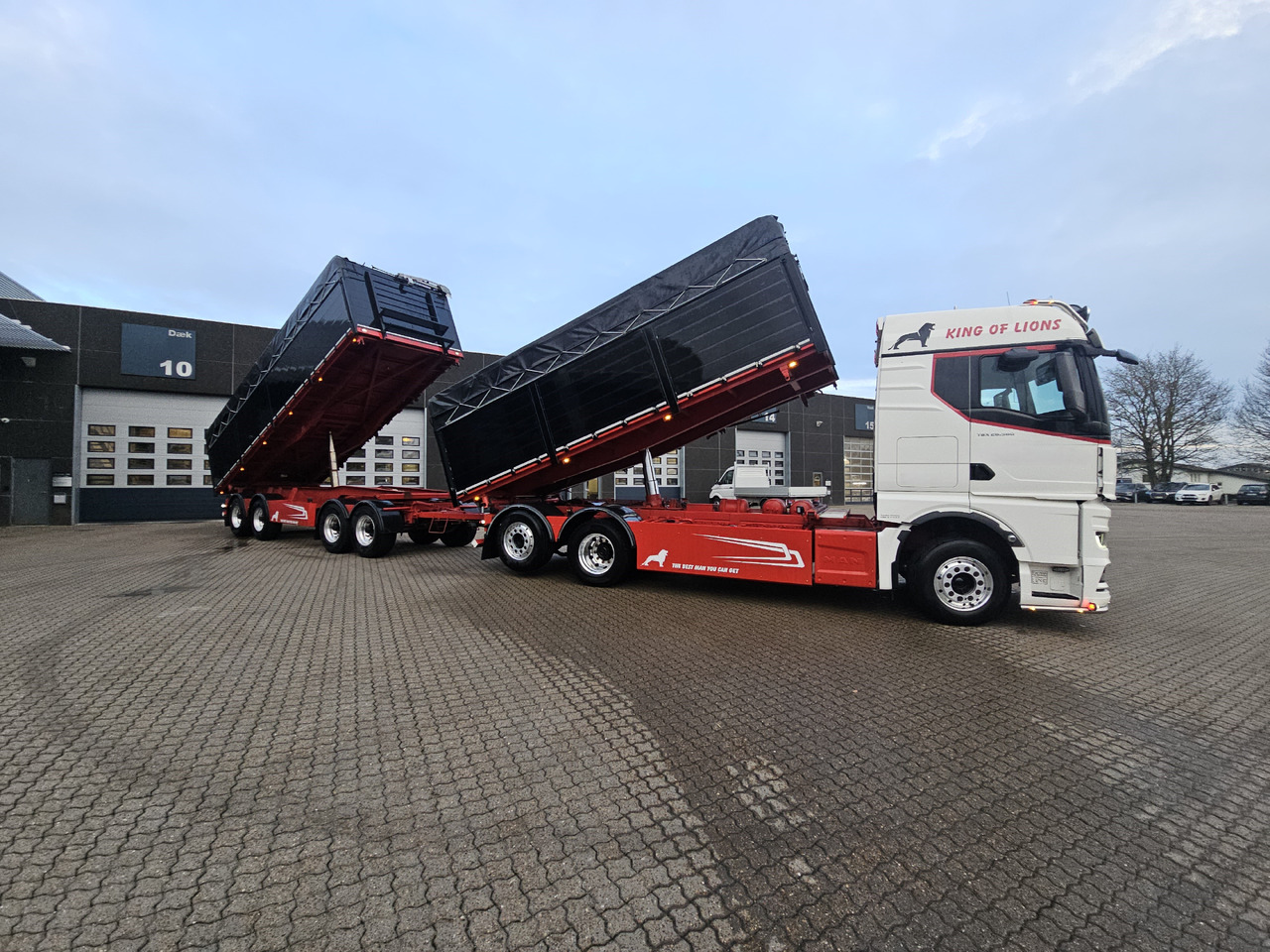 Tipper MAN TGX 26.580 6X2-4 Hængertræk: picture 15