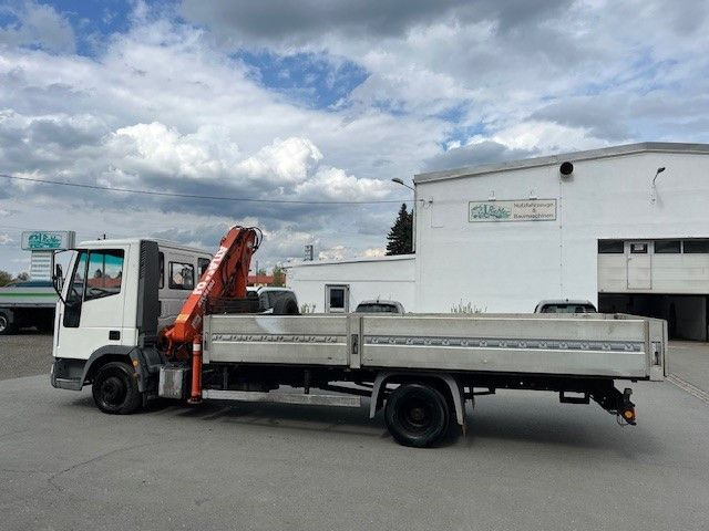 Dropside/ Flatbed truck, Crane truck Iveco ML 75 E Pritsche mit Atlas Ladekran 60.1: picture 15