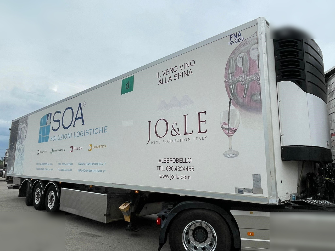 CARMOSINO - Refrigerator semi-trailer: picture 1 CARMOSINO - Refrigerator semi-trailer: picture 1