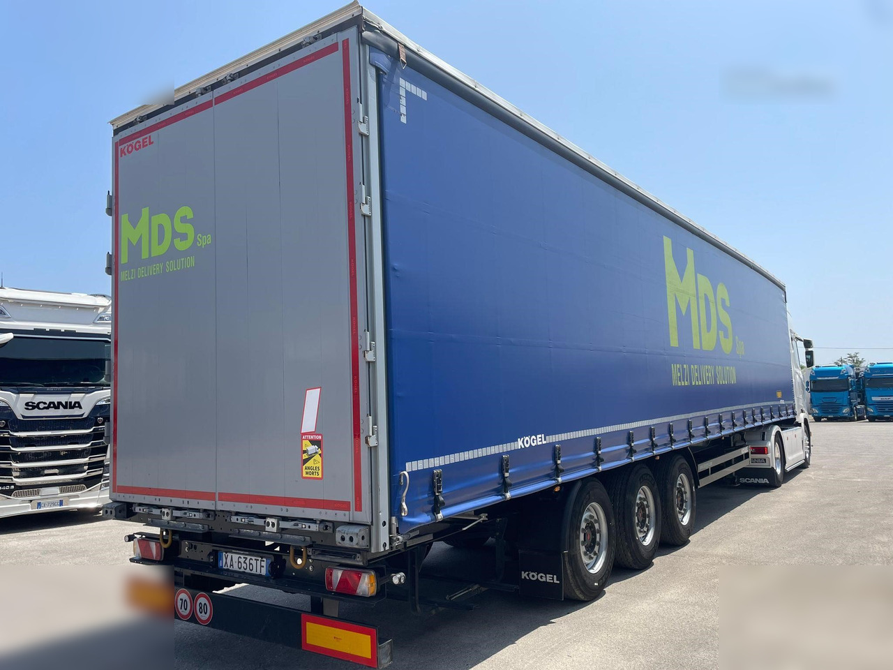 KÖGEL - Curtainsider semi-trailer: picture 1 KÖGEL - Curtainsider semi-trailer: picture 1