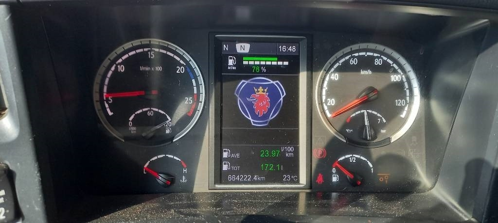 Container transporter/ Swap body truck Scania R 490 LB, 6x2*4, EURO 6, 360 KW: picture 18