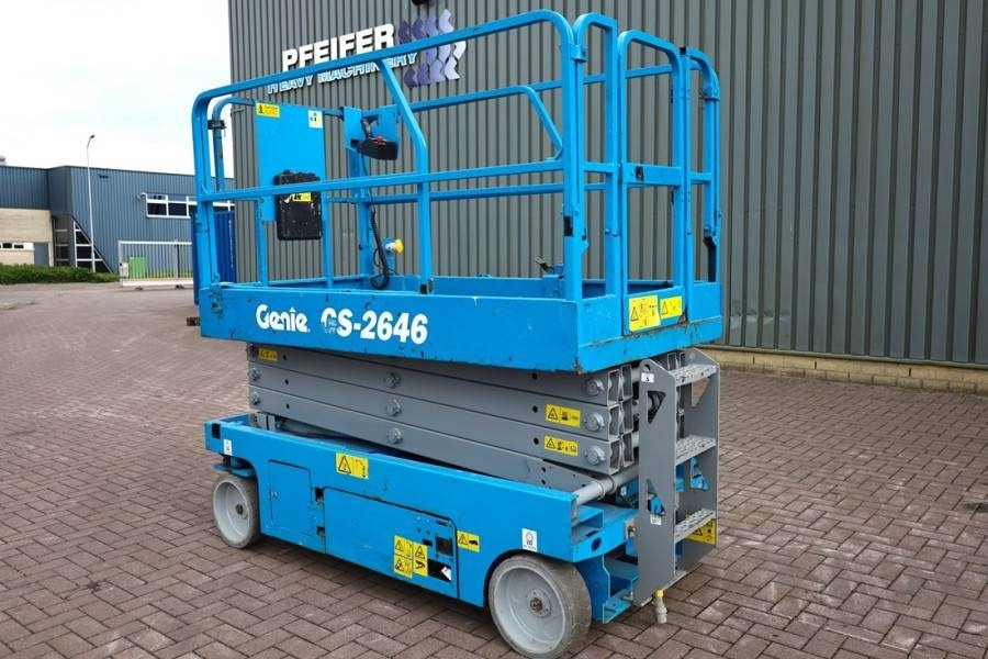 Leasing of Genie GS2646 Electric, Working Height 9.80m, Capacity 45 Genie GS2646 Electric, Working Height 9.80m, Capacity 45: picture 8 Leasing of Genie GS2646 Electric, Working Height 9.80m, Capacity 45 Genie GS2646 Electric, Working Height 9.80m, Capacity 45: picture 8