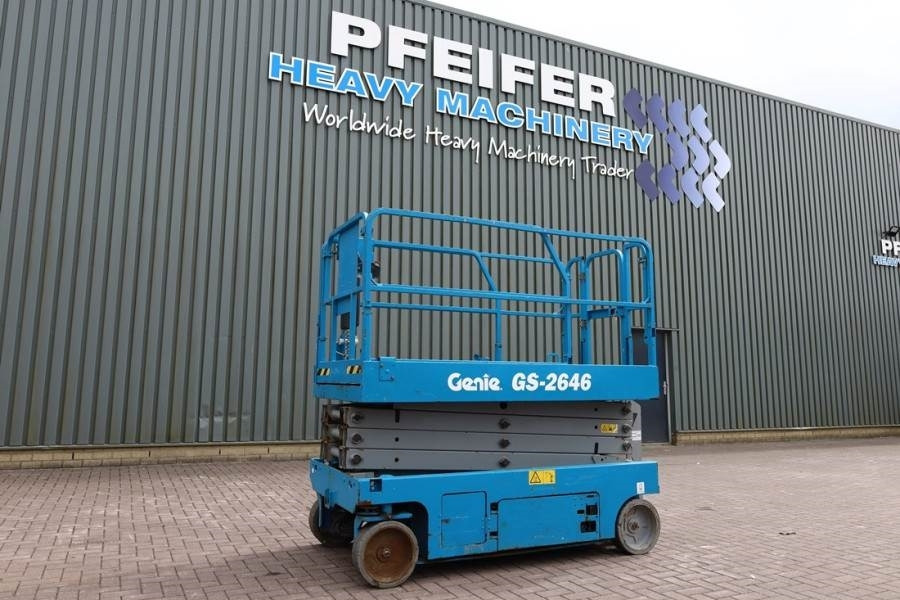 Genie GS2646 Electric, Working Height 9.80m, Capacity 45 - Scissor lift: picture 1 Genie GS2646 Electric, Working Height 9.80m, Capacity 45 - Scissor lift: picture 1