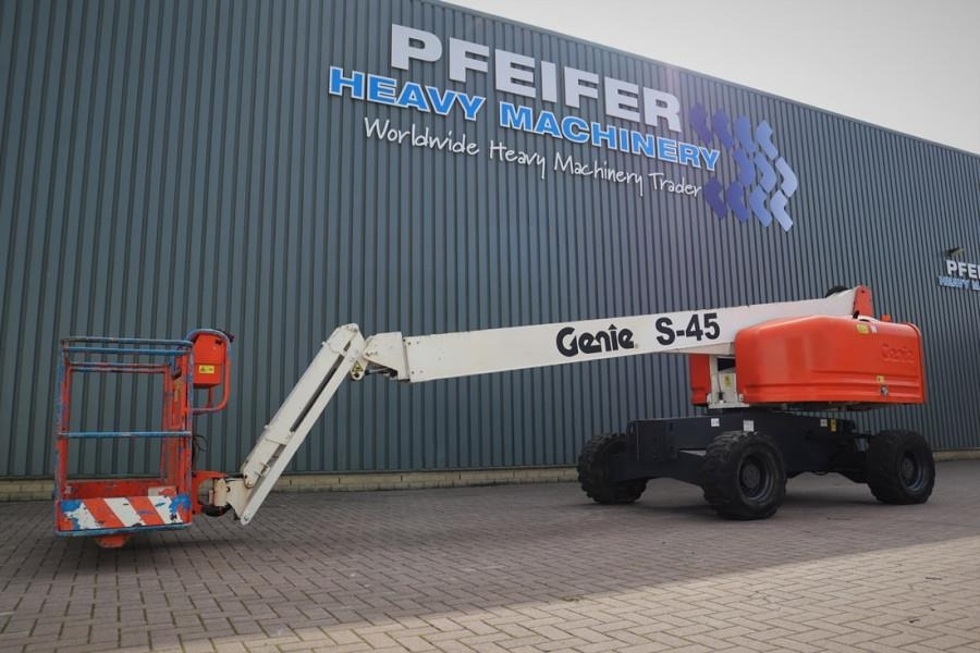 Genie S45 Valid inspection, Diesel, 4x4 Drive, 15.72 m W - Telescopic boom: picture 1 Genie S45 Valid inspection, Diesel, 4x4 Drive, 15.72 m W - Telescopic boom: picture 1