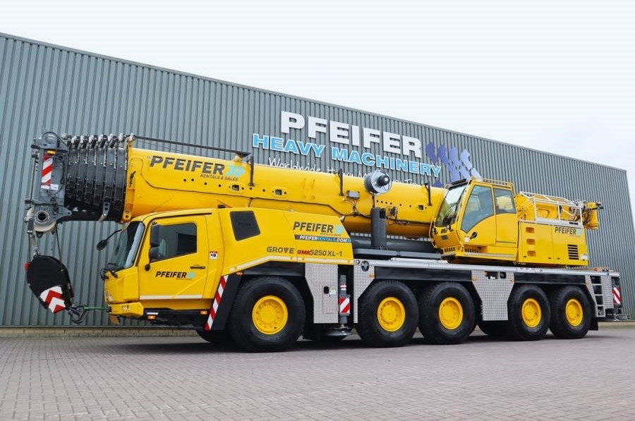 Grove GMK5250XL-1 Available Immediately, Dutch Registrat - All terrain crane: picture 1 Grove GMK5250XL-1 Available Immediately, Dutch Registrat - All terrain crane: picture 1