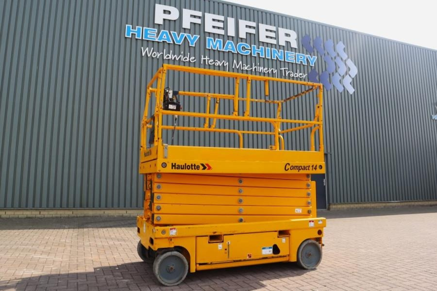 Haulotte Compact 14 Electric, 14m Working Height, 350kg Cap - Scissor lift: picture 1 Haulotte Compact 14 Electric, 14m Working Height, 350kg Cap - Scissor lift: picture 1